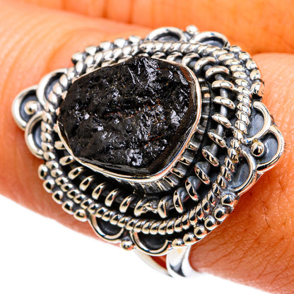 Tektite Rings handcrafted by Ana Silver Co - RING81564