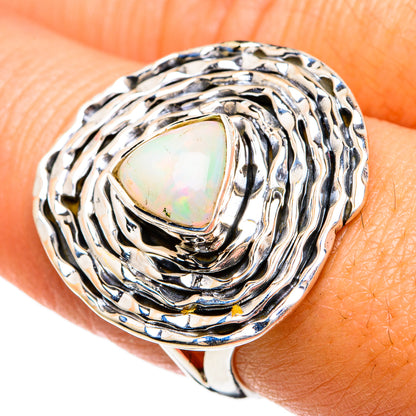 Ethiopian Opal Rings handcrafted by Ana Silver Co - RING81569