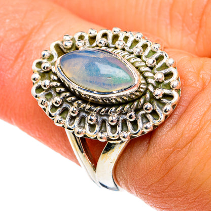 Ethiopian Opal Rings handcrafted by Ana Silver Co - RING81570