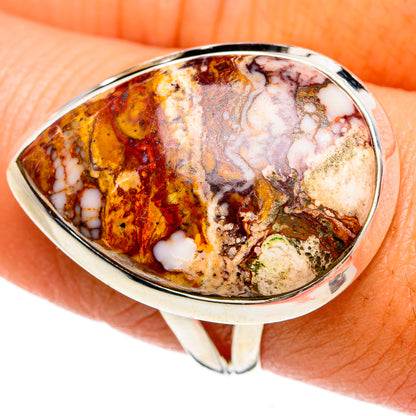 Ocean Jasper Rings handcrafted by Ana Silver Co - RING81586