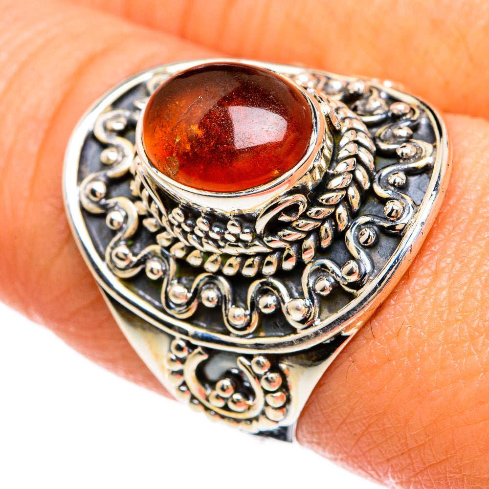 Carnelian Rings handcrafted by Ana Silver Co - RING81587
