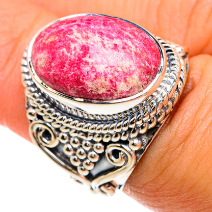 Thulite Rings handcrafted by Ana Silver Co - RING81590