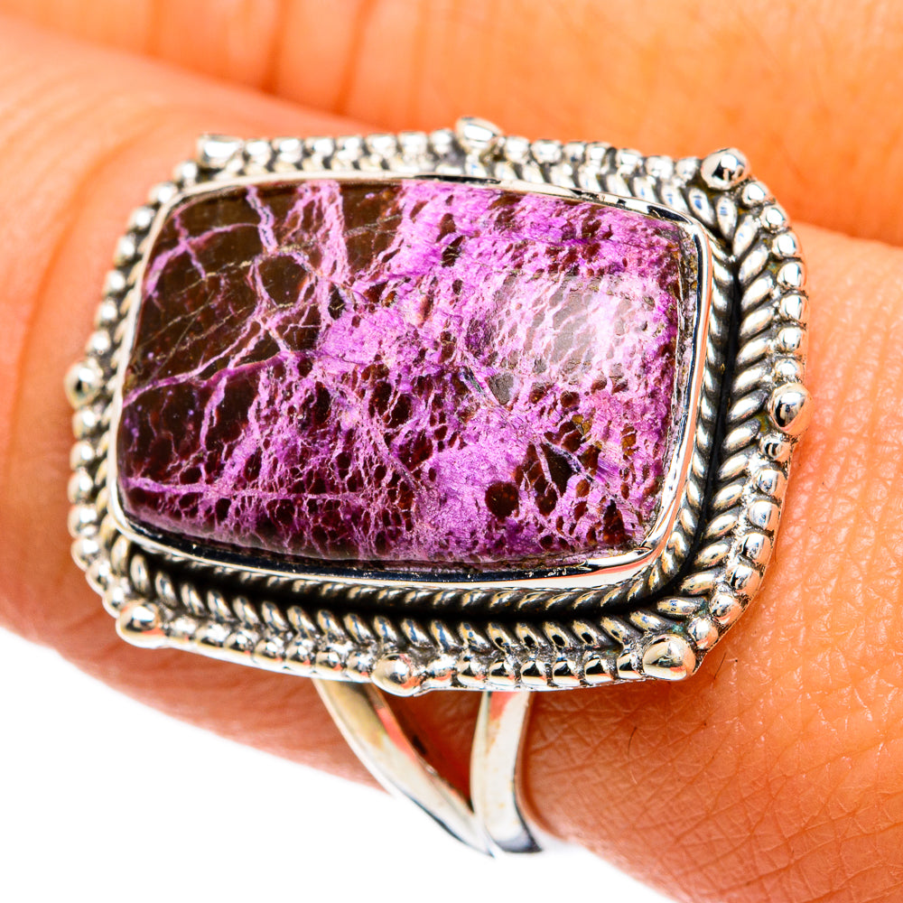 Sugilite Rings handcrafted by Ana Silver Co - RING81593