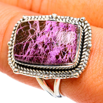 Sugilite Rings handcrafted by Ana Silver Co - RING81593