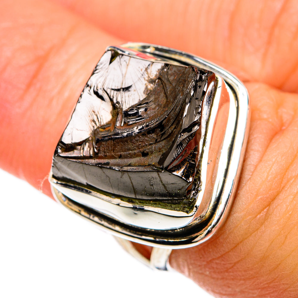 Shungite Rings handcrafted by Ana Silver Co - RING81594
