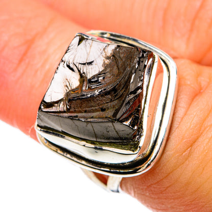 Shungite Rings handcrafted by Ana Silver Co - RING81594
