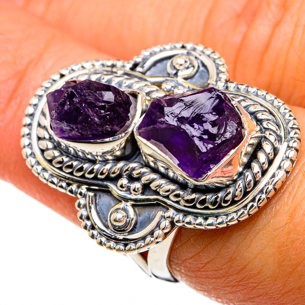 Amethyst Rings handcrafted by Ana Silver Co - RING81622