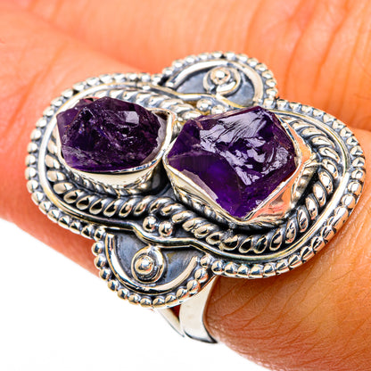 Amethyst Rings handcrafted by Ana Silver Co - RING81622