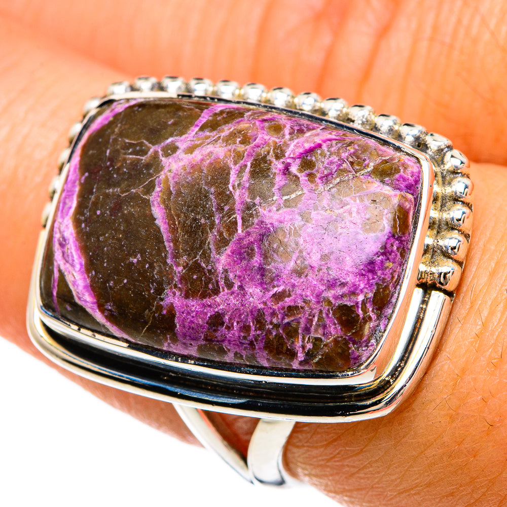 Sugilite Rings handcrafted by Ana Silver Co - RING81623