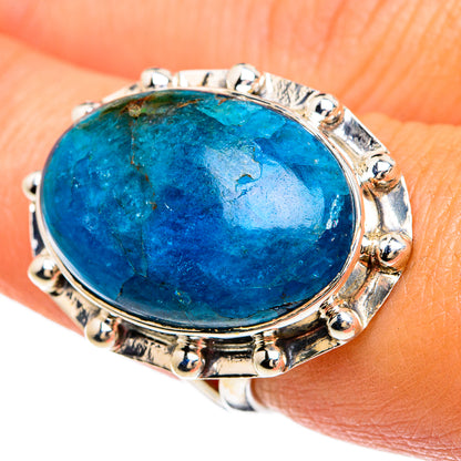 Chrysocolla Rings handcrafted by Ana Silver Co - RING81640