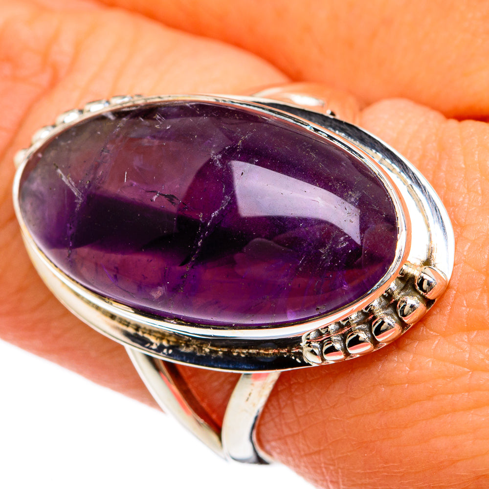 Amethyst Rings handcrafted by Ana Silver Co - RING81651