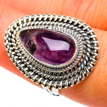 Amethyst Rings handcrafted by Ana Silver Co - RING81652