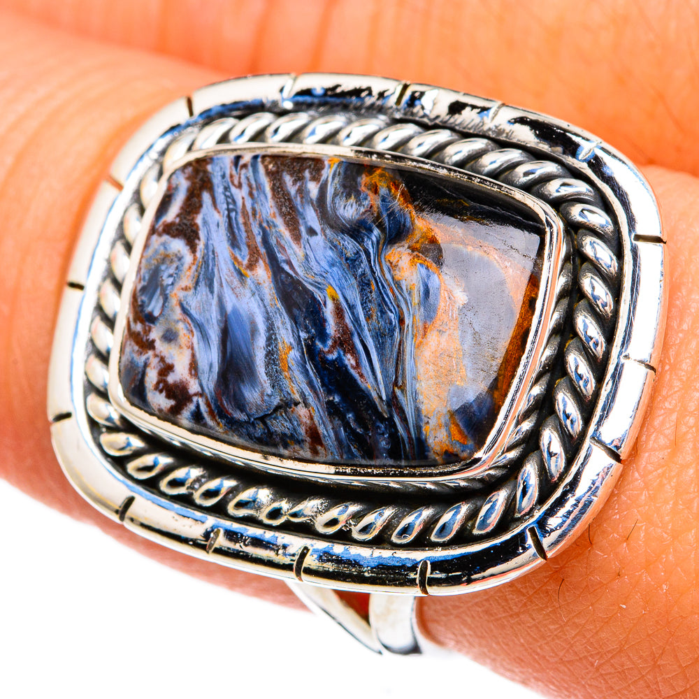 Pietersite Rings handcrafted by Ana Silver Co - RING81655
