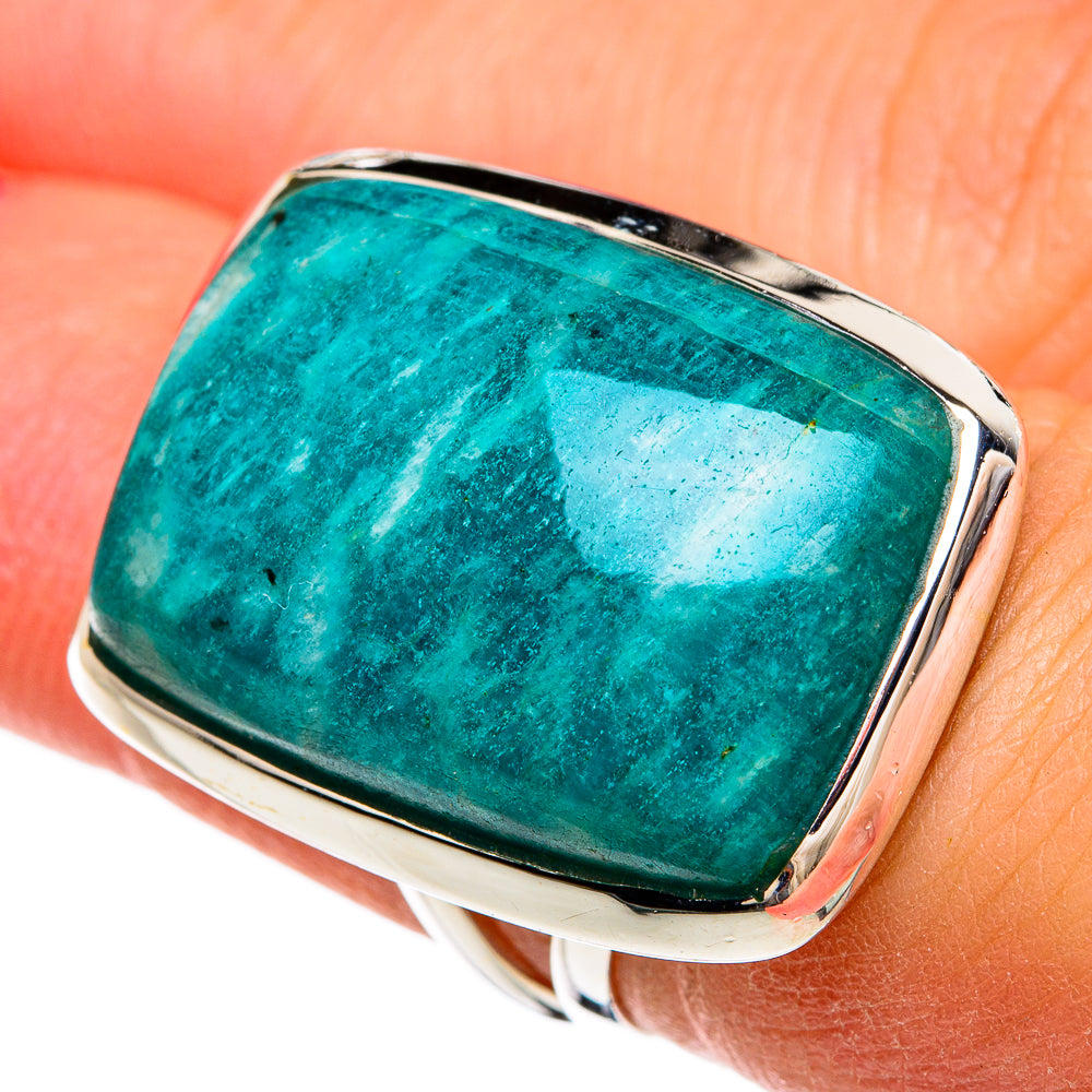 Amazonite Rings handcrafted by Ana Silver Co - RING81669