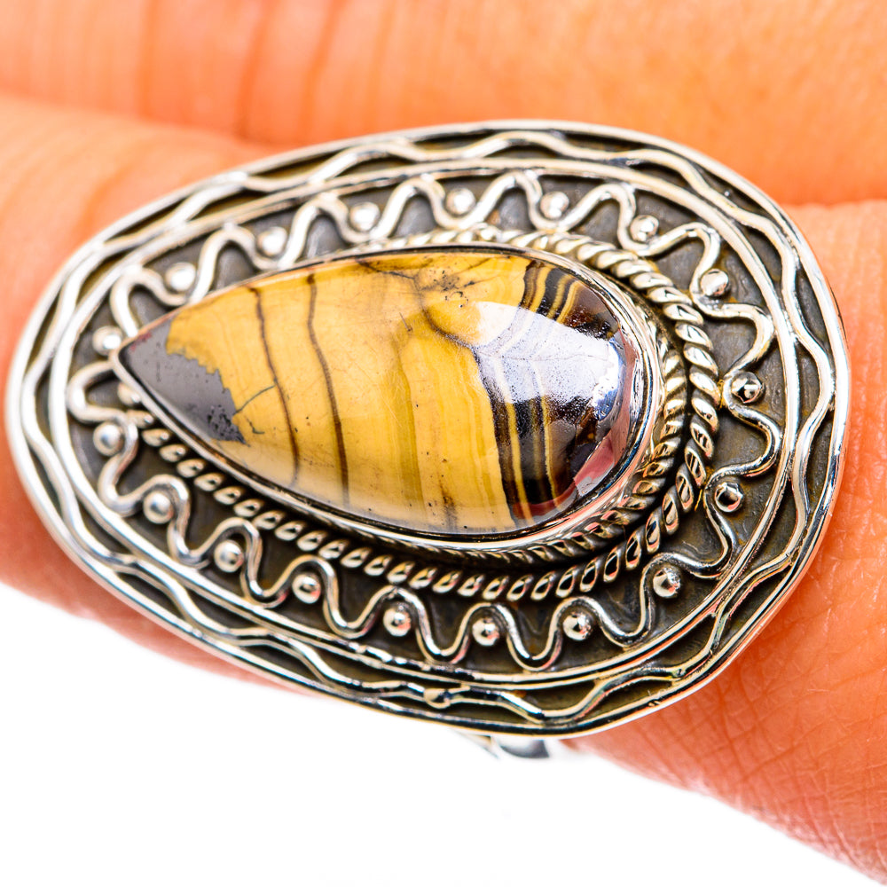 Schalenblende Rings handcrafted by Ana Silver Co - RING81712
