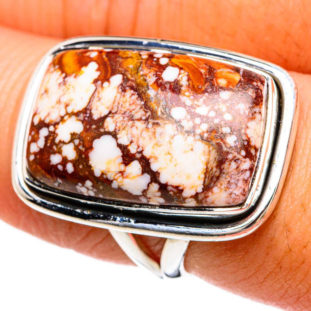 Wild Horse Jasper Rings handcrafted by Ana Silver Co - RING81713