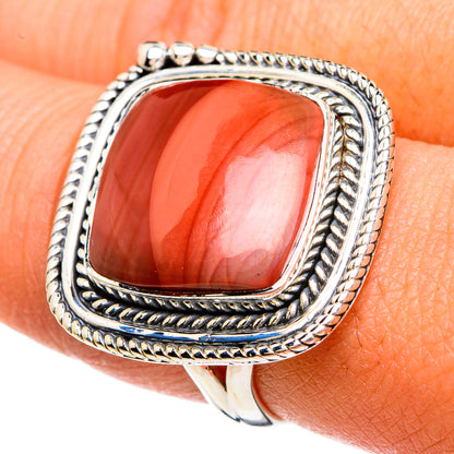 Mookaite Rings handcrafted by Ana Silver Co - RING81714
