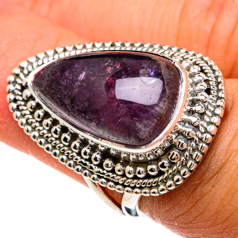 Cacoxenite Rings handcrafted by Ana Silver Co - RING81721