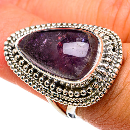 Cacoxenite Rings handcrafted by Ana Silver Co - RING81721