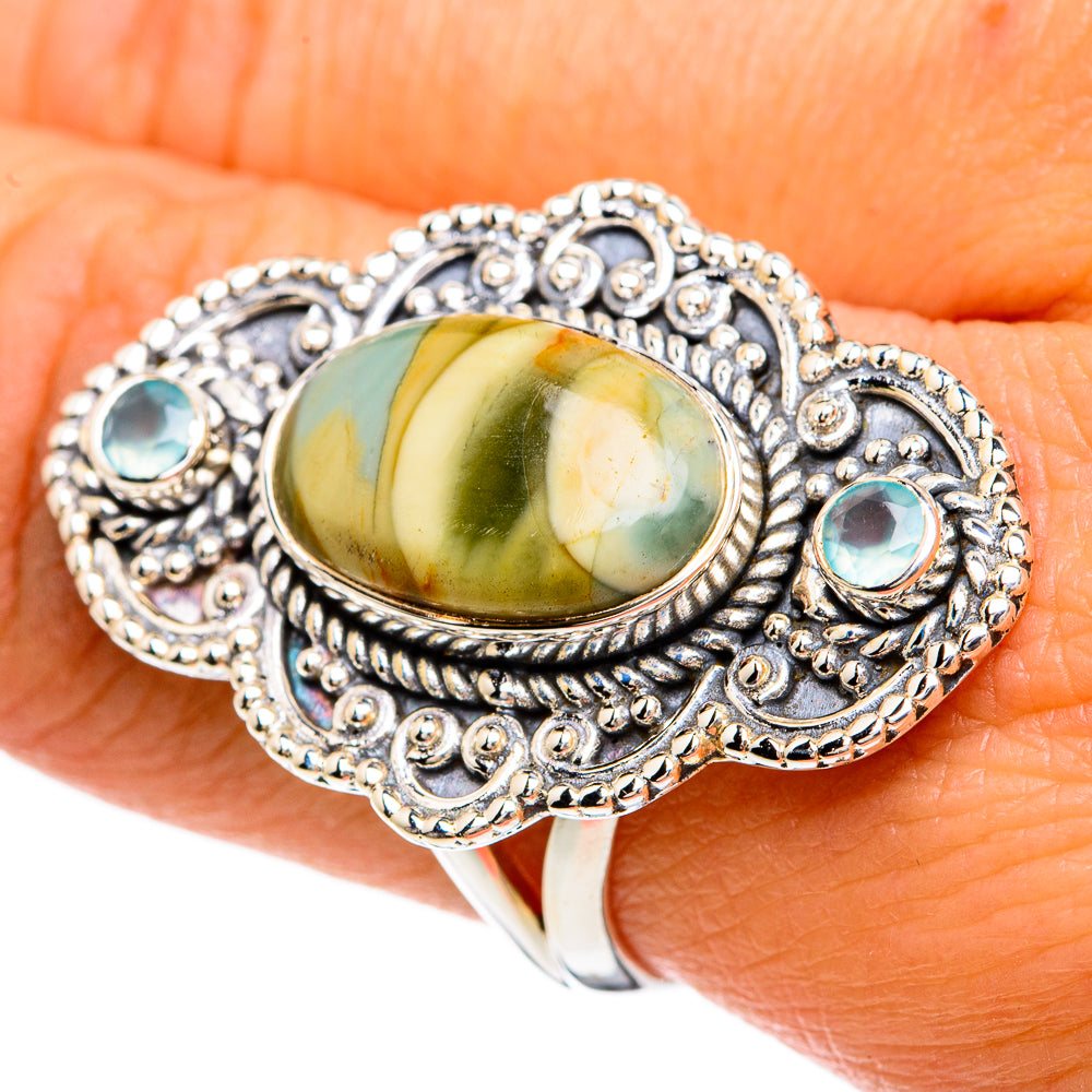 Willow Creek Jasper Rings handcrafted by Ana Silver Co - RING81742