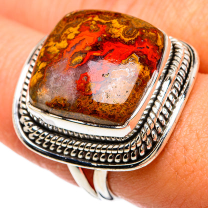 Moroccan Agate Rings handcrafted by Ana Silver Co - RING81745