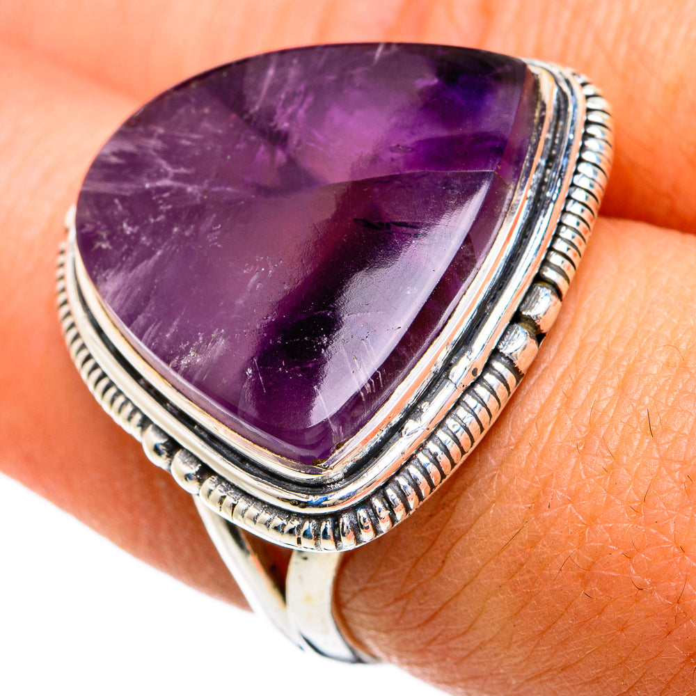 Amethyst Rings handcrafted by Ana Silver Co - RING81752