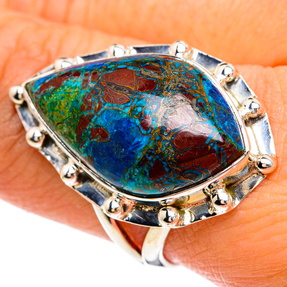 Shattuckite Rings handcrafted by Ana Silver Co - RING81763