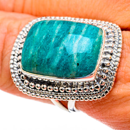 Amazonite Rings handcrafted by Ana Silver Co - RING81766