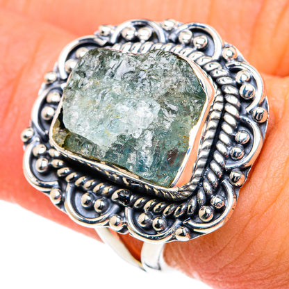 Aquamarine Rings handcrafted by Ana Silver Co - RING81771