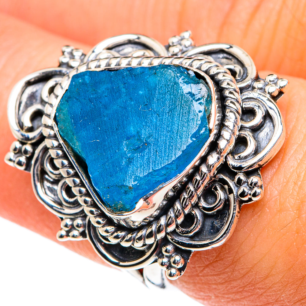 Apatite Rings handcrafted by Ana Silver Co - RING81777