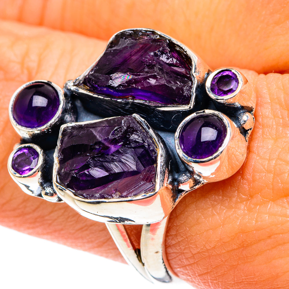 Amethyst Rings handcrafted by Ana Silver Co - RING81791