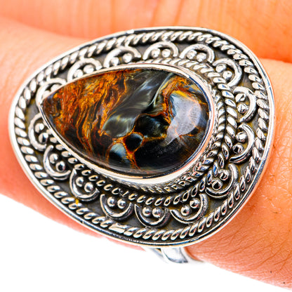 Pietersite Rings handcrafted by Ana Silver Co - RING81793