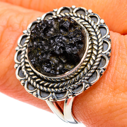 Tektite Rings handcrafted by Ana Silver Co - RING81794