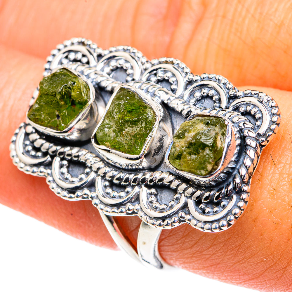 Peridot Rings handcrafted by Ana Silver Co - RING81818