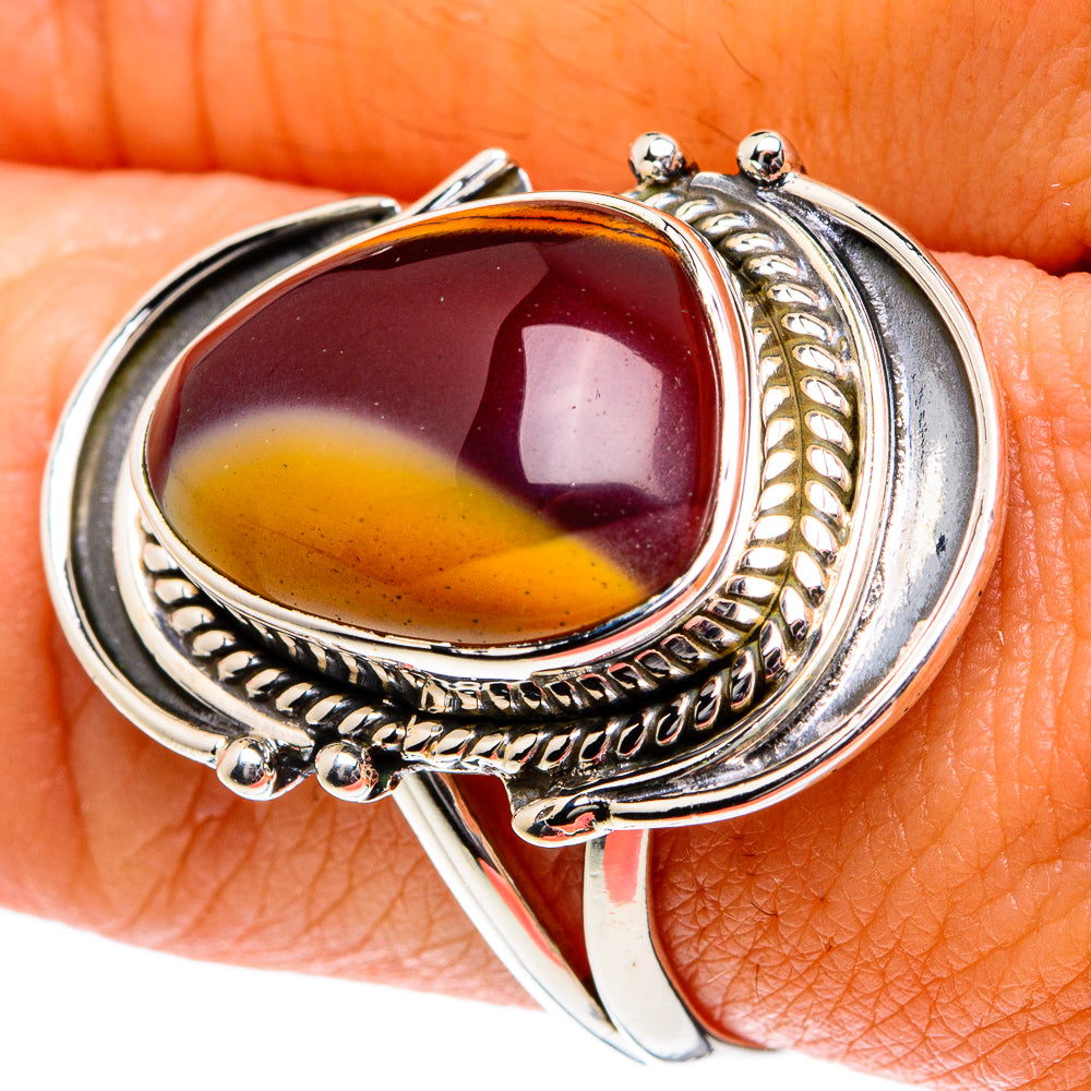 Mookaite Rings handcrafted by Ana Silver Co - RING81820