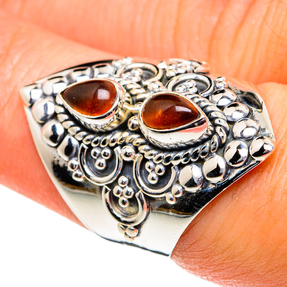 Carnelian Rings handcrafted by Ana Silver Co - RING81823