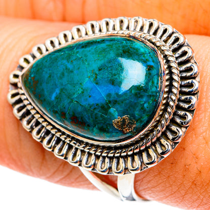 Azurite Rings handcrafted by Ana Silver Co - RING81843