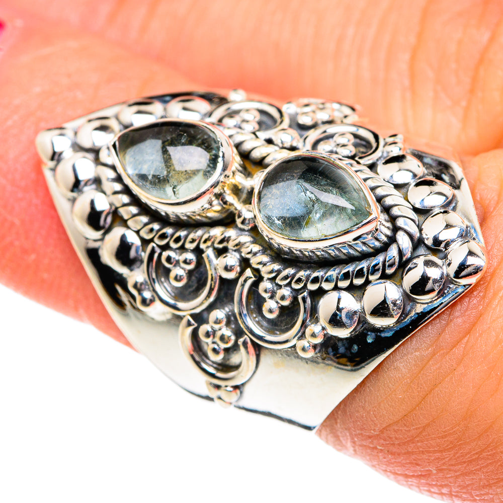 Aquamarine Rings handcrafted by Ana Silver Co - RING81849