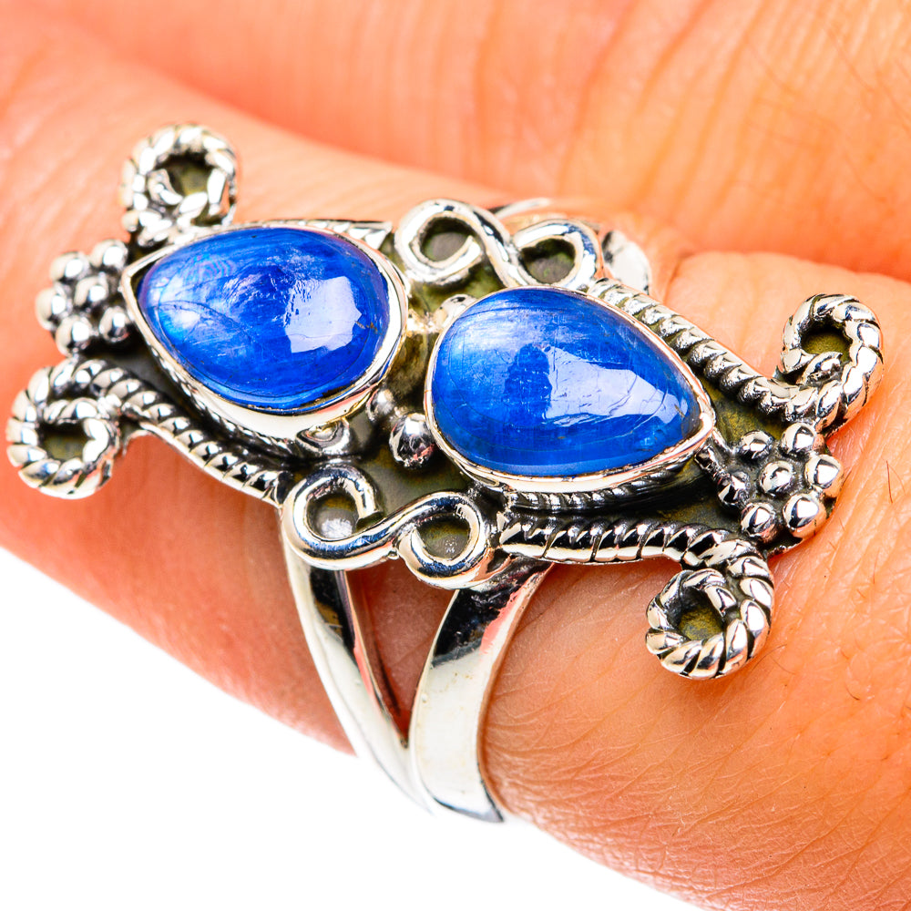 Kyanite Rings handcrafted by Ana Silver Co - RING81850