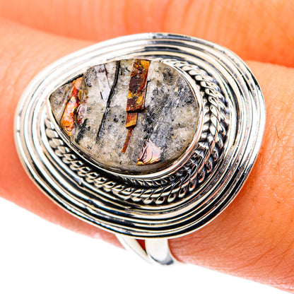 Astrophyllite Rings handcrafted by Ana Silver Co - RING81856