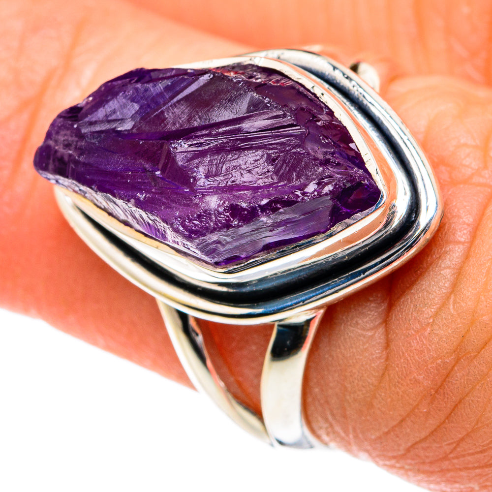 Amethyst Rings handcrafted by Ana Silver Co - RING81862