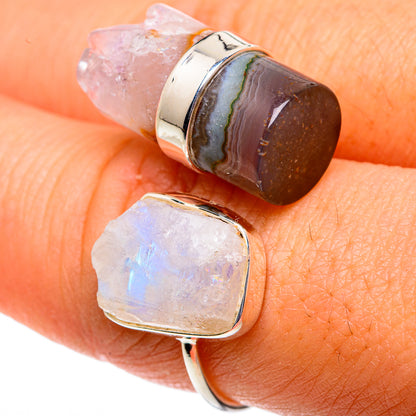 Amethyst Stalactite Rings handcrafted by Ana Silver Co - RING81868