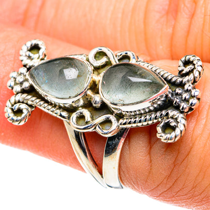 Aquamarine Rings handcrafted by Ana Silver Co - RING81869
