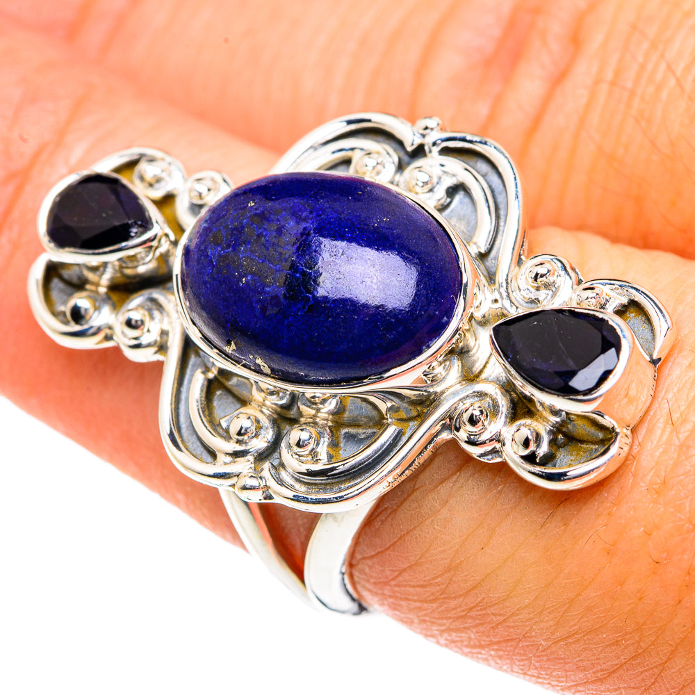 Lapis Lazuli Rings handcrafted by Ana Silver Co - RING81883