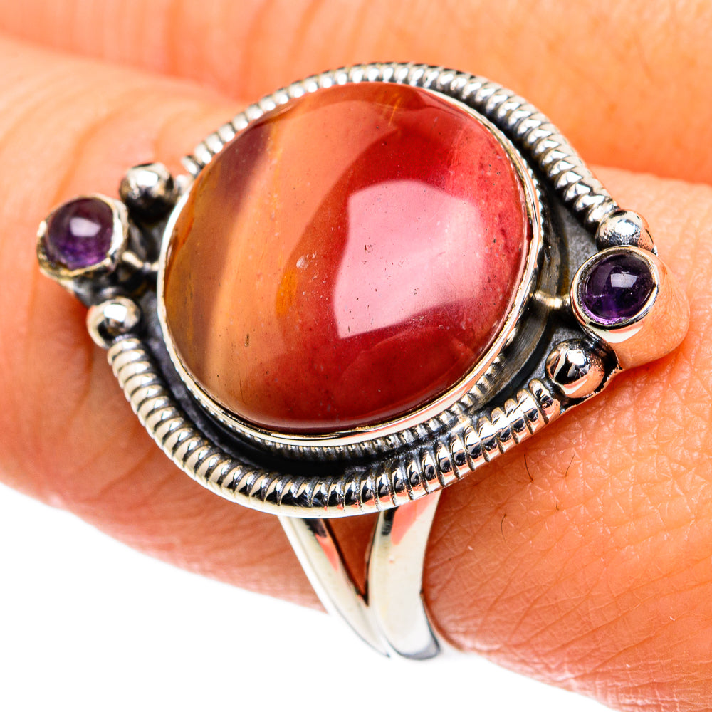 Mookaite Rings handcrafted by Ana Silver Co - RING81894