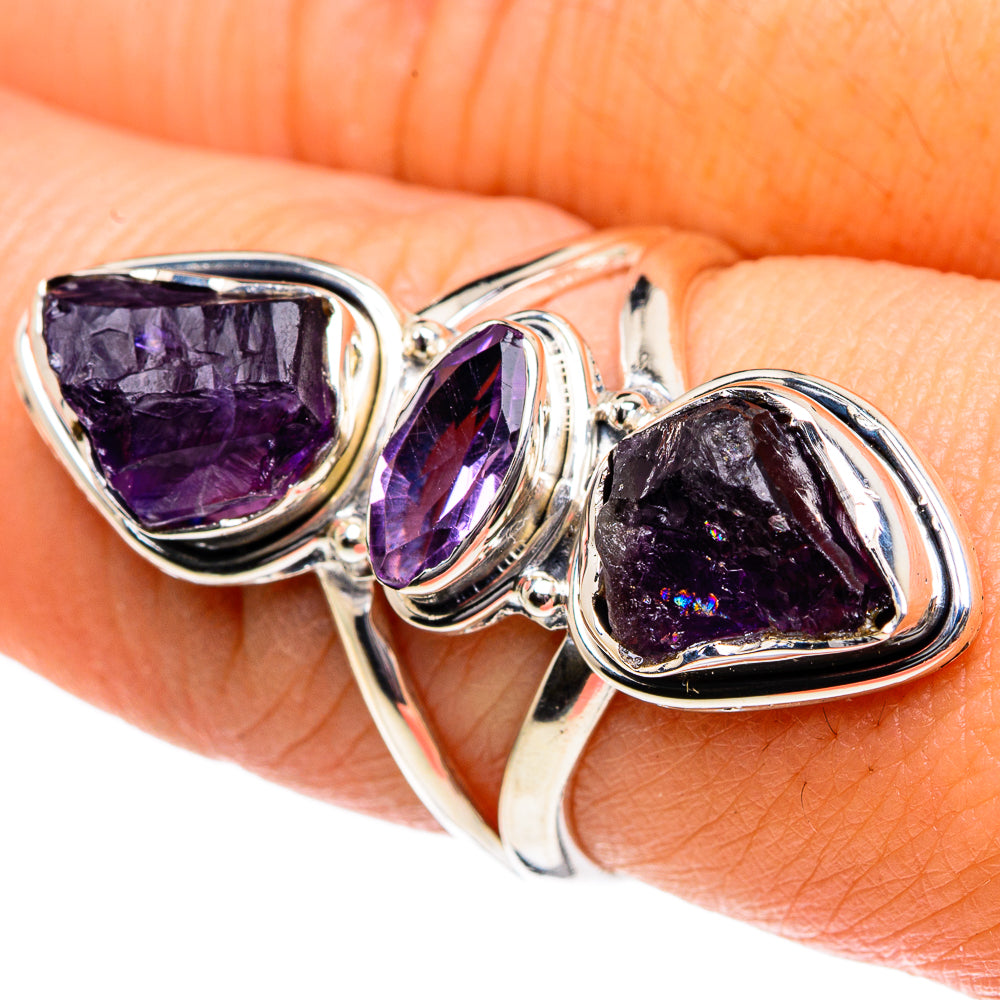 Amethyst Rings handcrafted by Ana Silver Co - RING81900