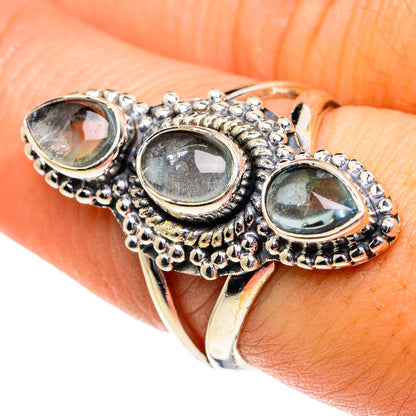 Aquamarine Rings handcrafted by Ana Silver Co - RING81914