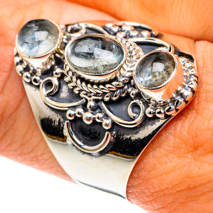 Aquamarine Rings handcrafted by Ana Silver Co - RING81916