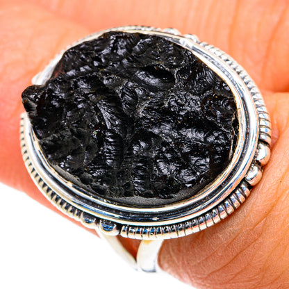 Tektite Rings handcrafted by Ana Silver Co - RING81935