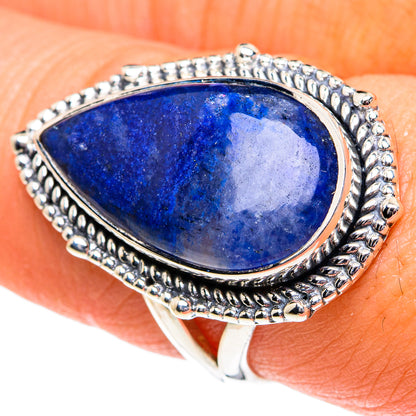 Sodalite Rings handcrafted by Ana Silver Co - RING81950